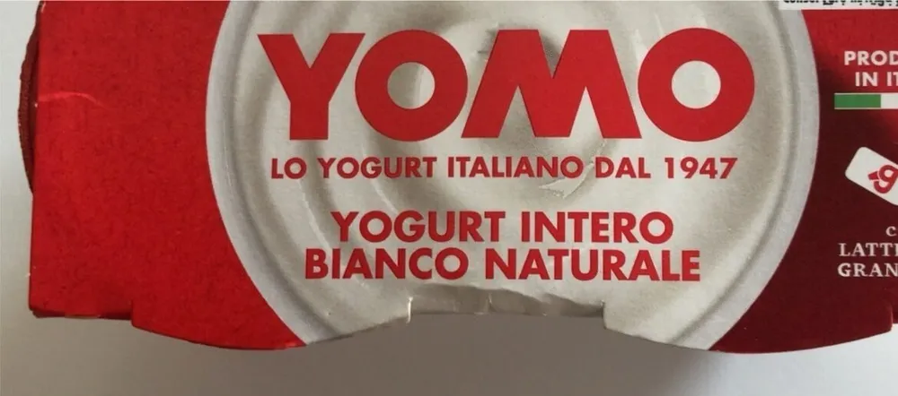 Yogurt intero bianco naturale