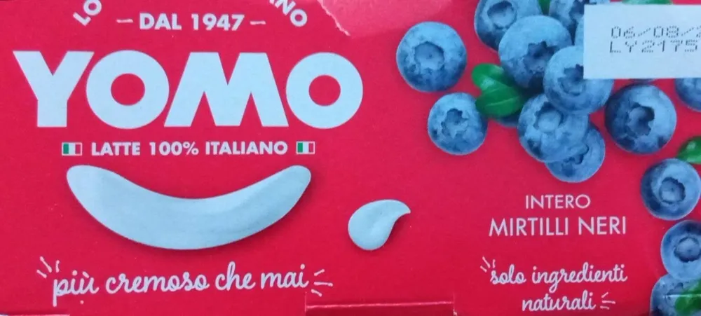 Yogurt Mirtillo