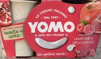 Yogurt intero lampone e melograno