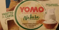 Natura, yogurt intero bianco con zucchero di canna