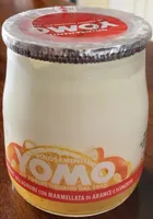 Yogurt agli agrumi con marmellata di arance