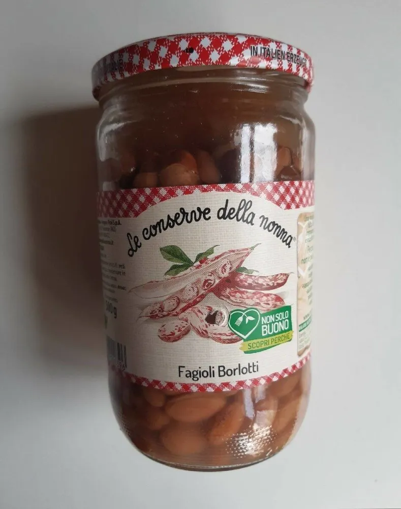 Fagioli borlotti lessati