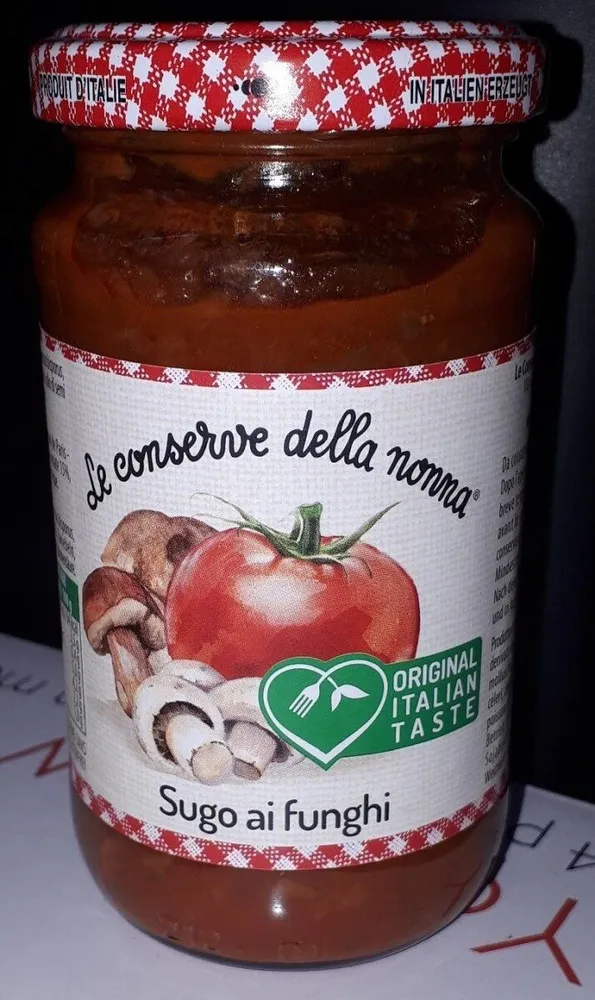 Sauce tomate aux champignons