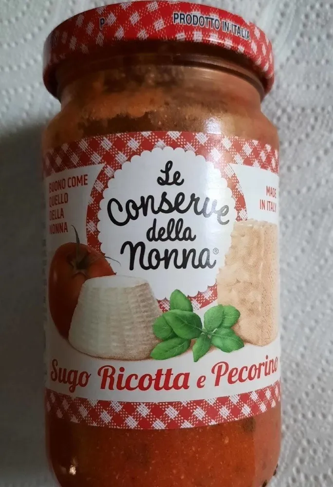 Sugo ricotta e pecorino