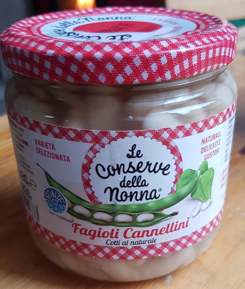 Fagioli Cannellini cotti al naturale