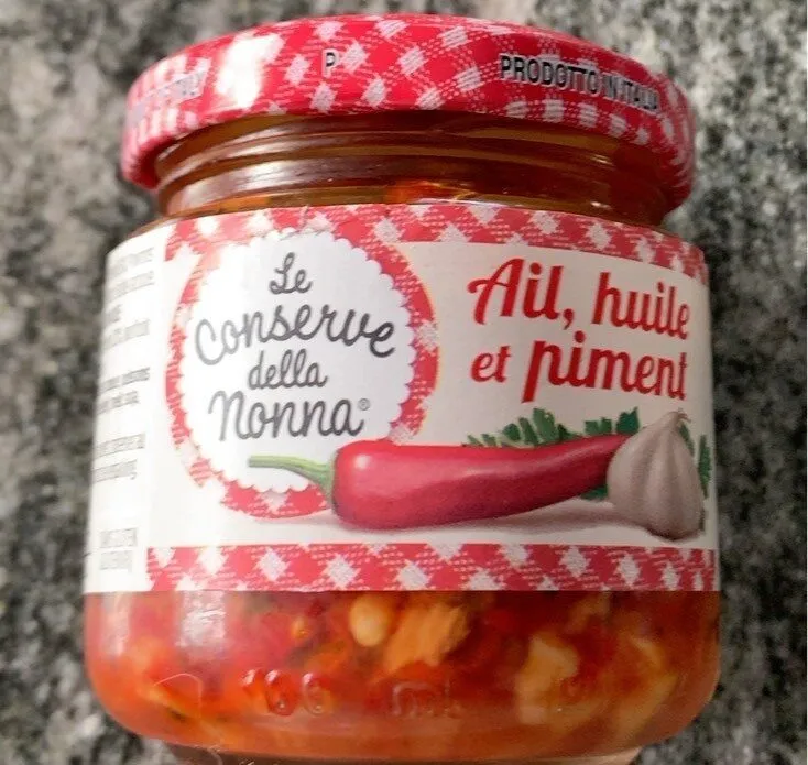 Ail huile piment
