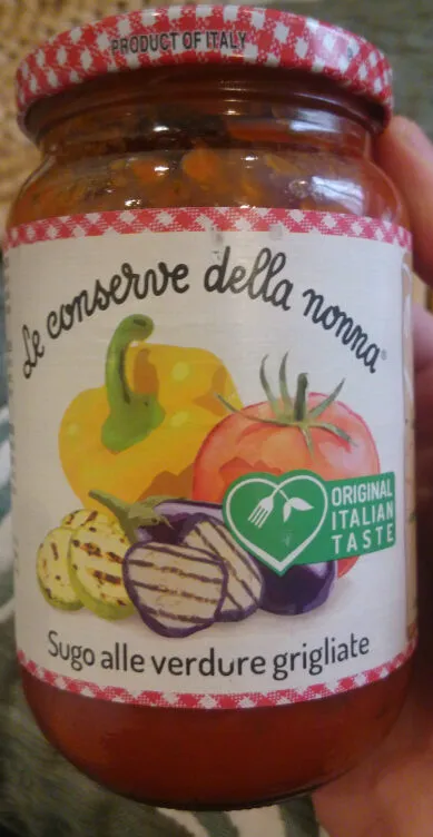 Sugo alle verdure grigliate
