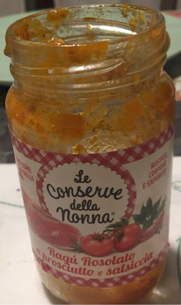Ragù prosciutto e salsiccia