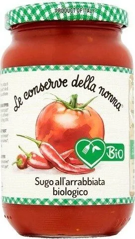 della Nonna Organic Tomato Sauce with Sweet and Chili Pepper