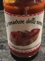 Bruschetta peperoni e cipolla