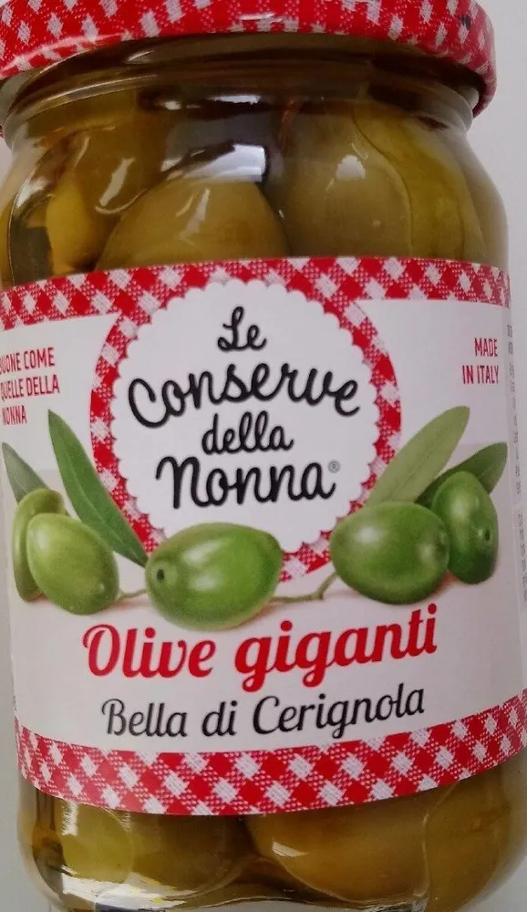 Olive giganti Bella di Cerignola