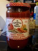Sauce tomate aux légumes grillés