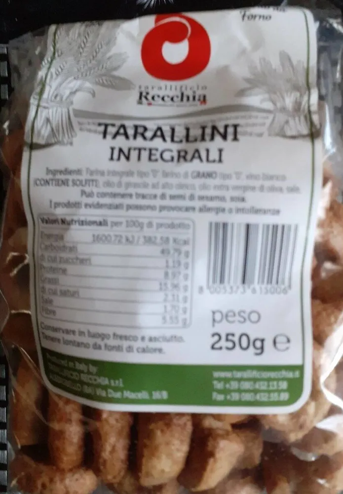Tarallini integrali