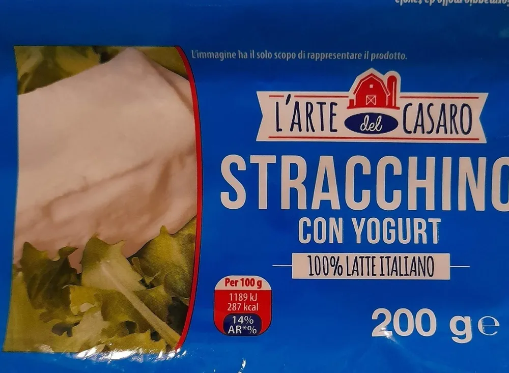 Stracchino con yogurt