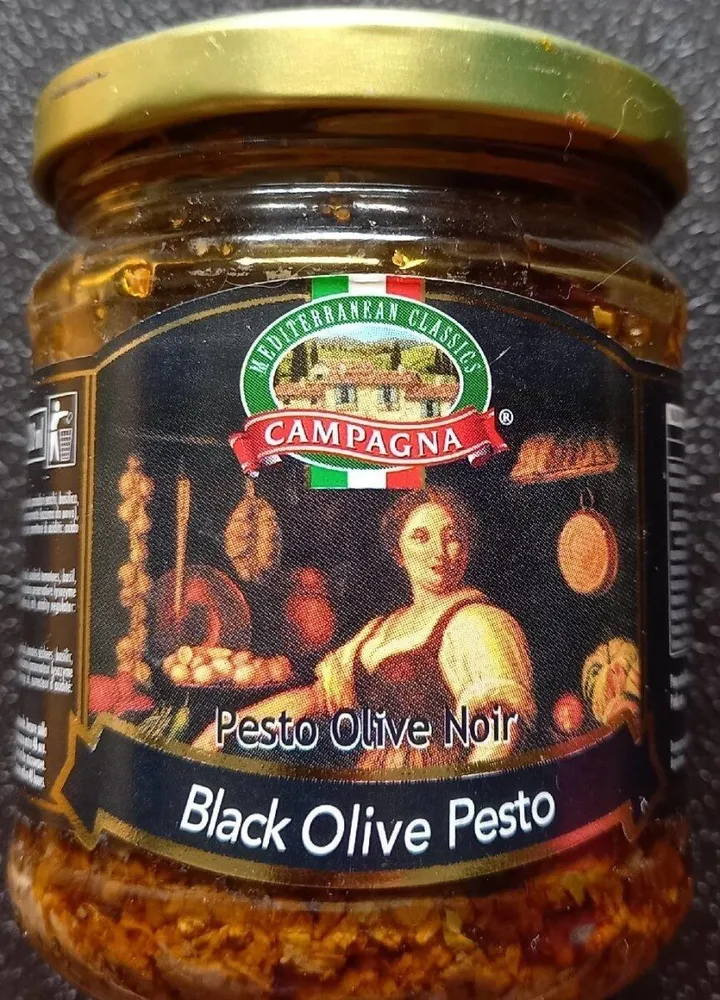 Pesto olive noire
