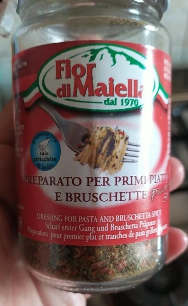 Preparato per primi piatti e bruschette