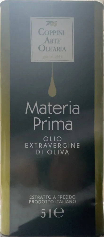 Olio evo Materia prima