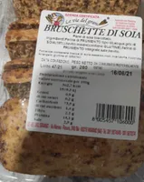 Bruschette di soia