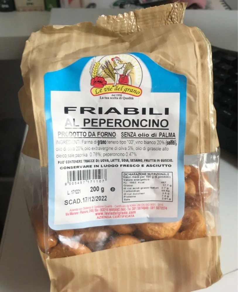 friabili al peperoncino