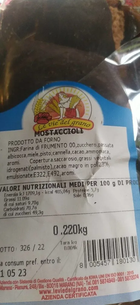 Mostaccioli