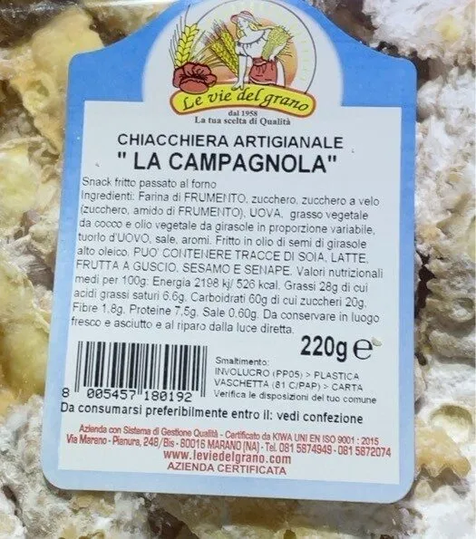 chicchiera artiginale “la campagnola”