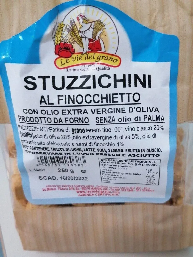 Stuzzichini al finocchietto