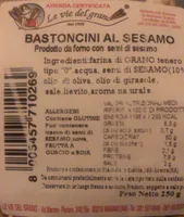 Bastoncini al sesamo