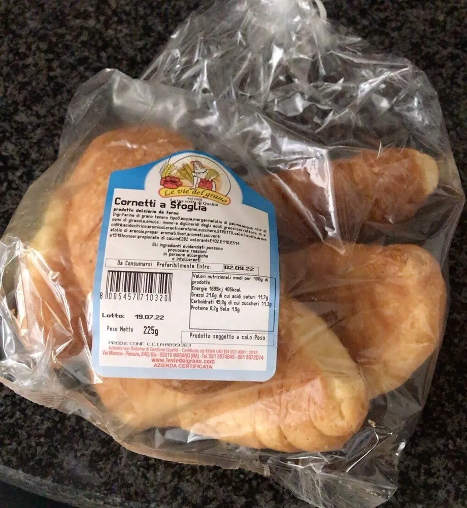 Cornetti a sfoglia