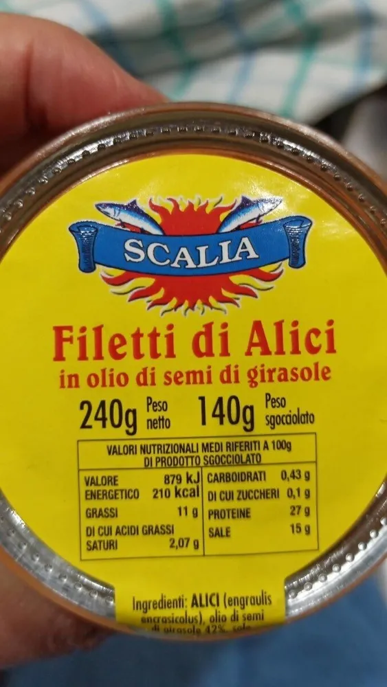 Filetti di alici