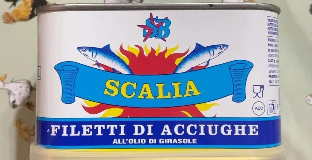 Acciughe filetti