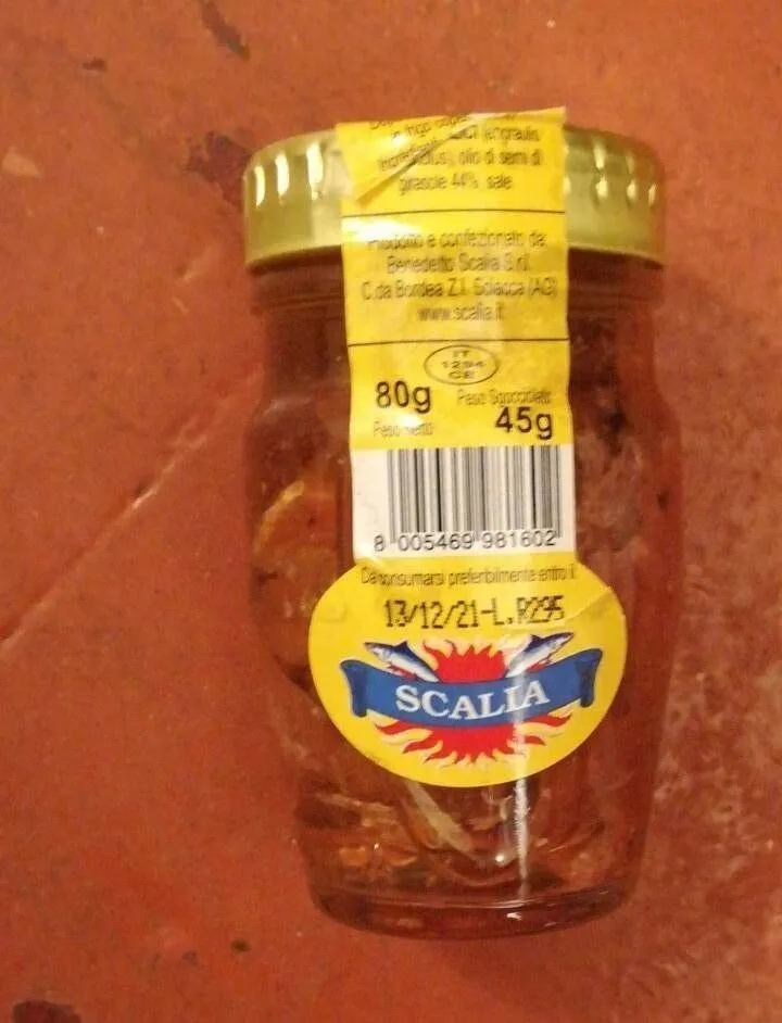 Filetti di alici