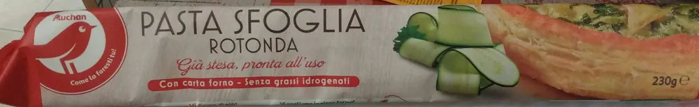 pasta sfoglia rotonda