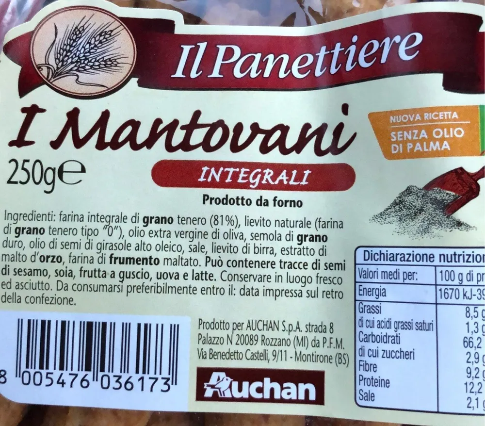 Gressins il panetiere - i  mantovani