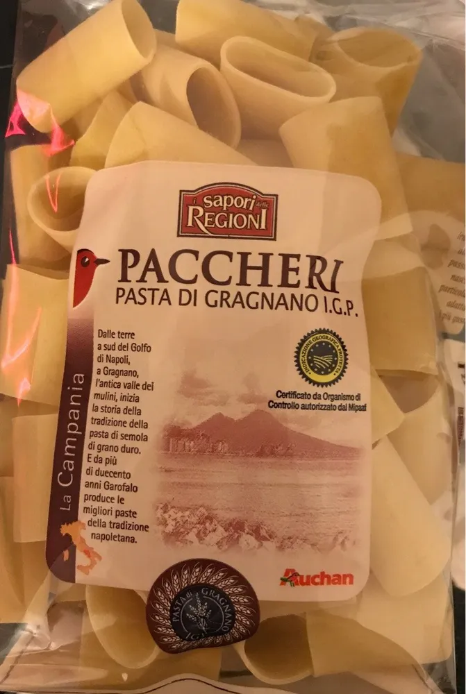 Pates de Gragnano Paccheri