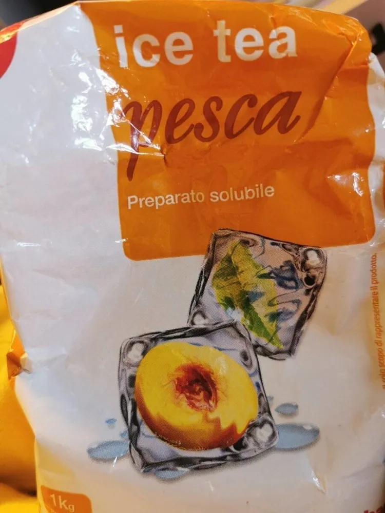 Ice tea pesca preparato solubile