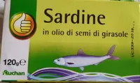 Sardine in olio di semi di girasole
