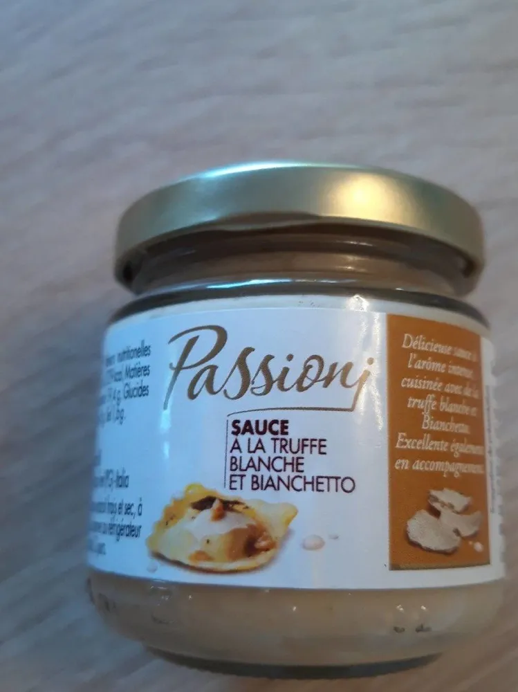 Passioni sauce à la truffe blanche