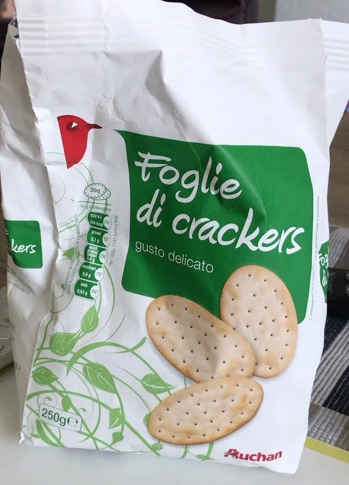 Foglie di crackers