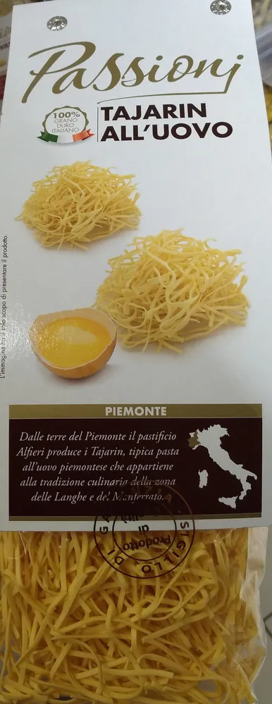 Tajarin all'uovo