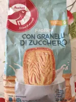 Frollini con granelli di zucchero