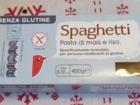 Spaghetti mais e riso