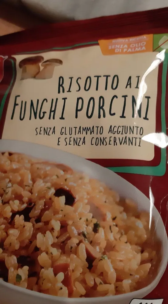 Risotta al funghi porcini