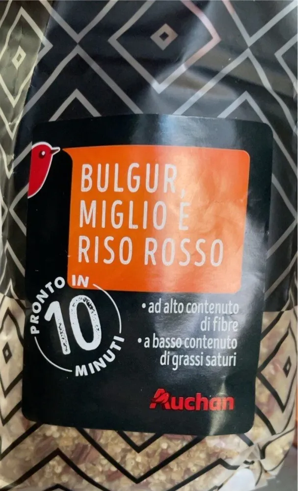 bulgur miglio e riso rosso