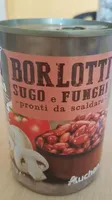Borlotti sugo e funghi