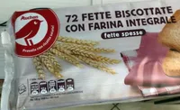 72 fette biscottate con farina integrale