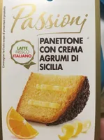Panettone con crema agrumibdi sicilia