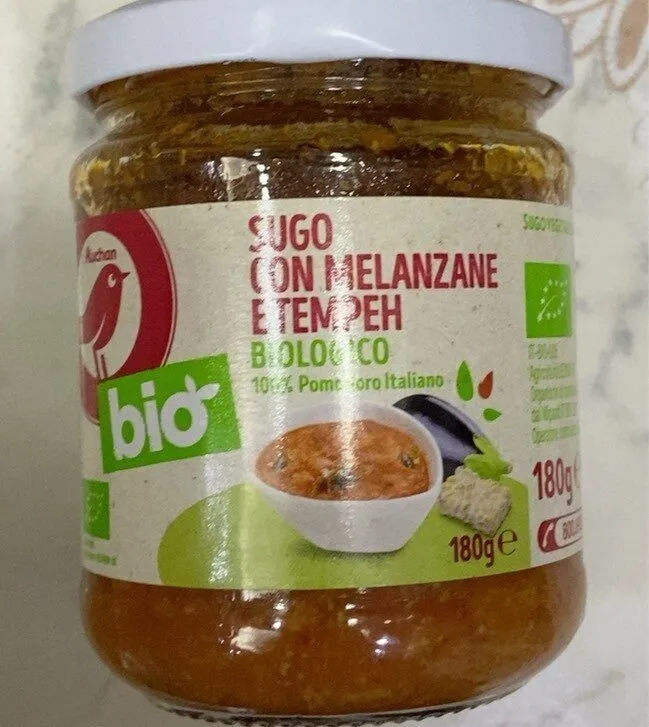 Sugo di melanzane e tempeh