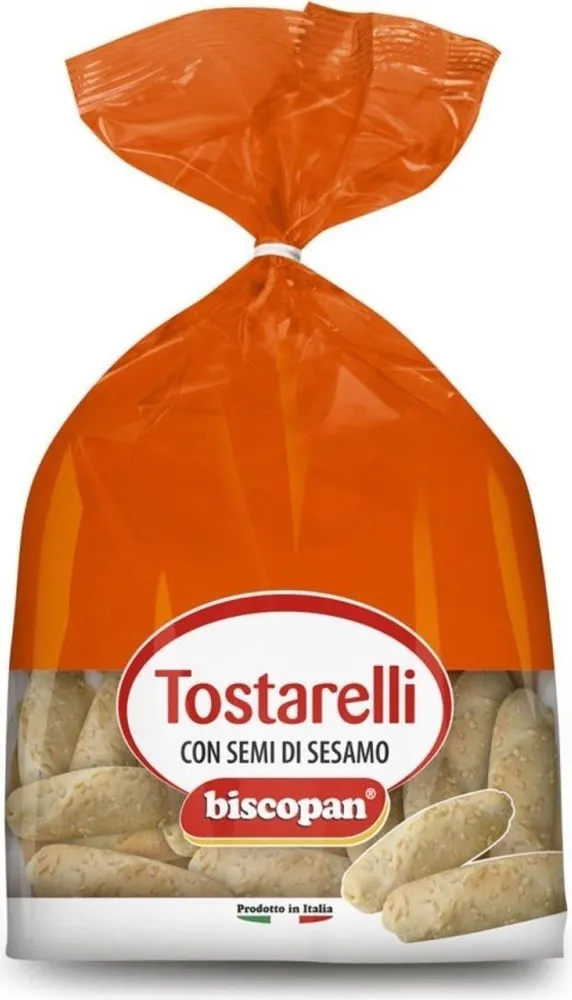 Tostarelli al sesamo