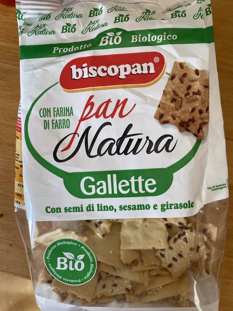 Pan natura gallette