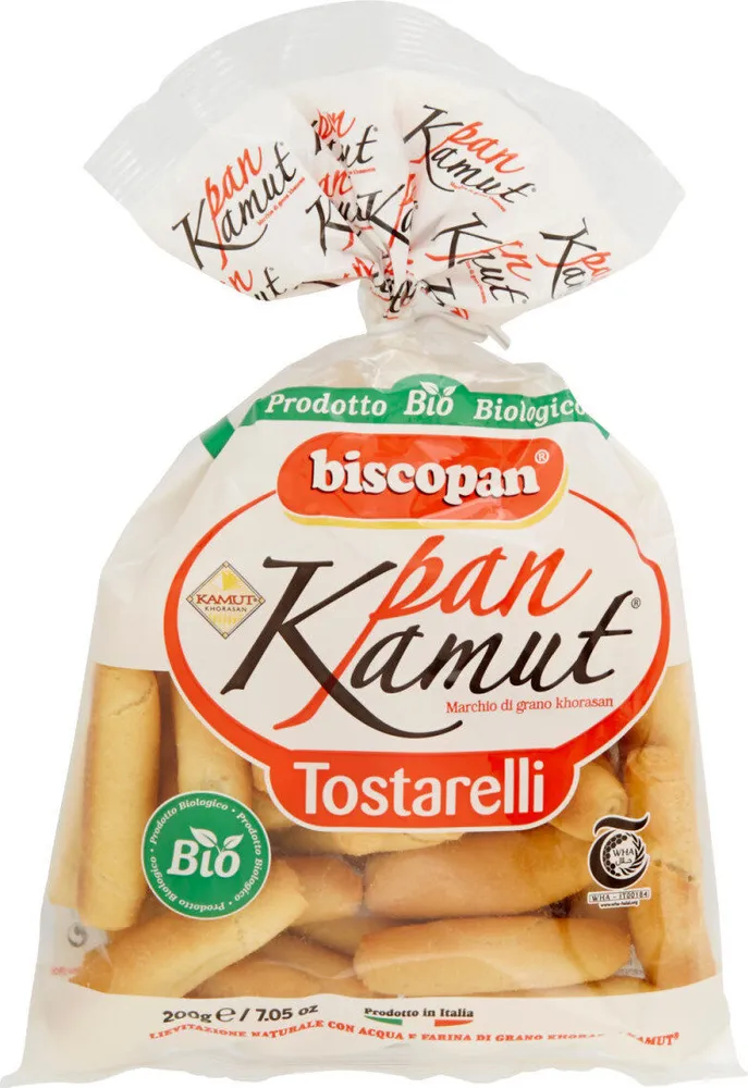 Pan kamut tostarelli bio